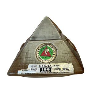 Jim Beam Decanter El Kahir Temple Oasis of Cedar Rapids 1975 USA VGC